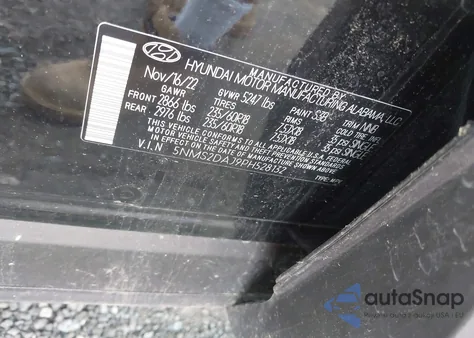 2023 Hyundai Santa Fe Sel from USA, damaged, VIN 5NMS2DAJ9PH528132